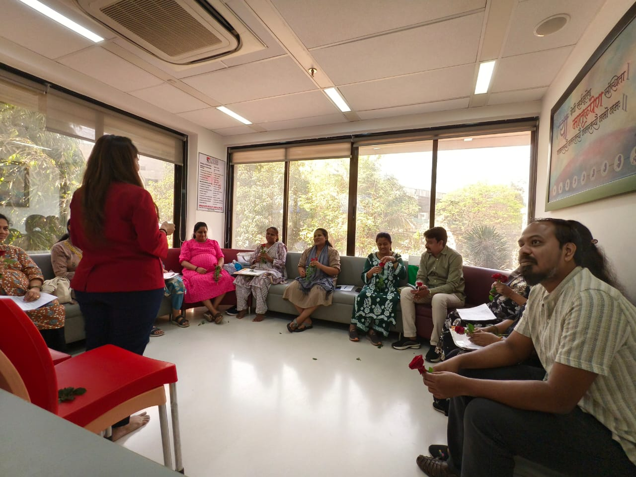 Live Garbhsanskar workshop with expecting couples