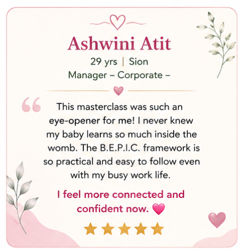 Testimonial from Ashwini Atit