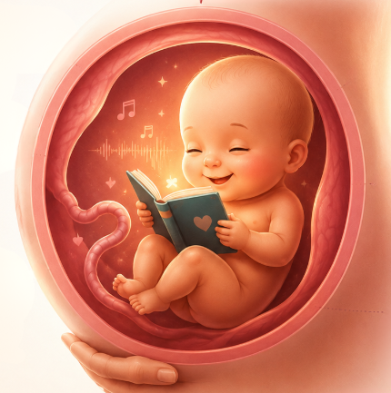 Baby learning inside the womb